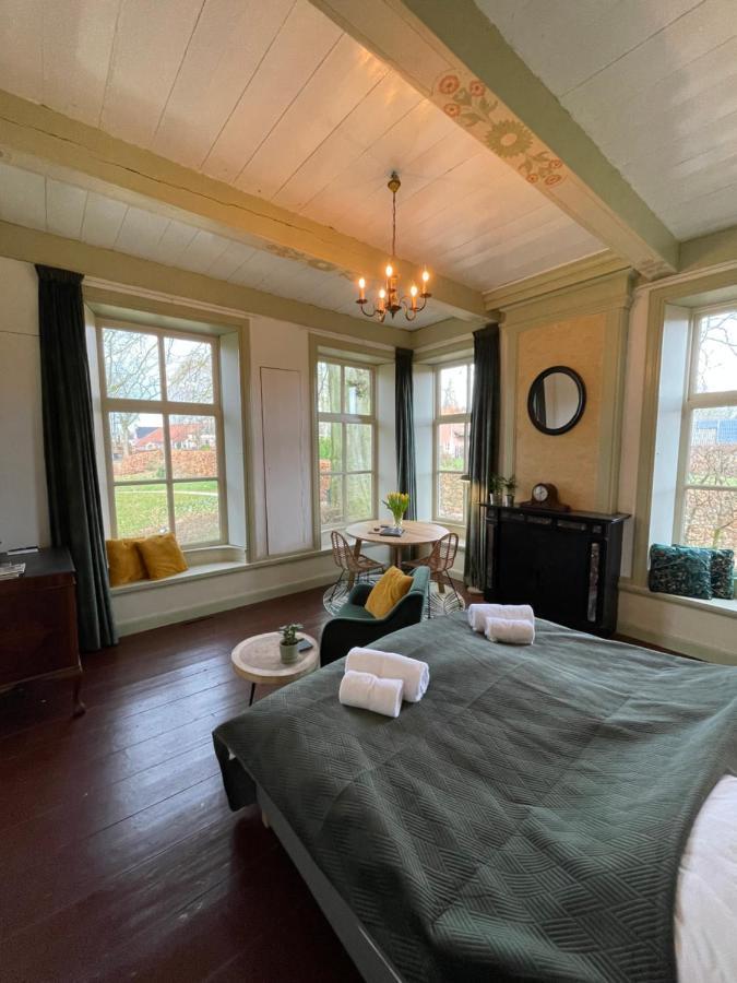 Suite In Prachtige Groningse Boerderij Uit 1856 Schildwolde Eksteriør billede